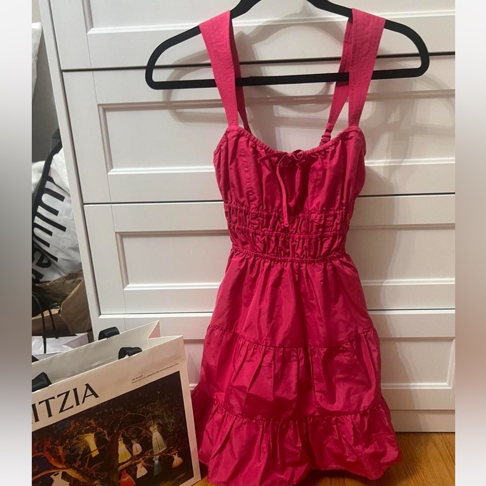 ariztia babaton dress, wore literally once. selling on depop as well!!